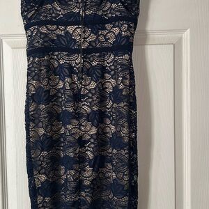 B Darlin Blue Cocktail Dress